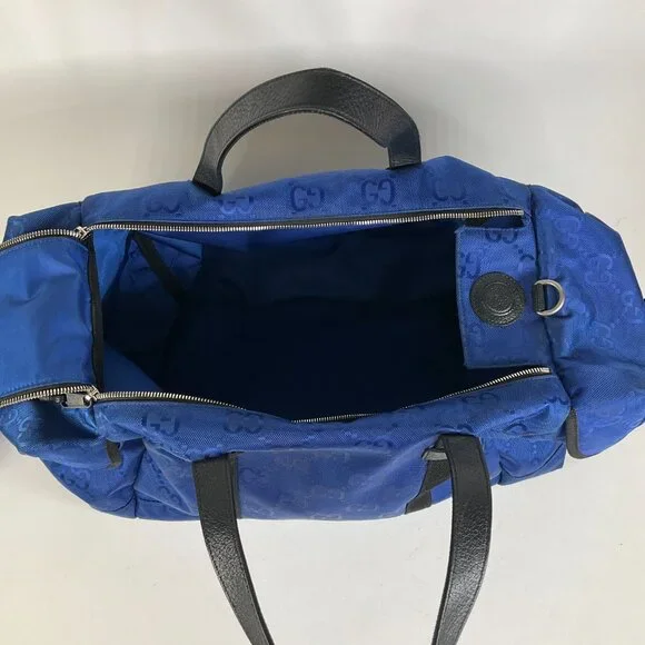 Gucci Off the Grid Duffle Bag GG Monogram Blue